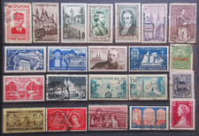 Timbres classiques, ob ou neuf, anciens ou surchargés tous états tous pays OS265