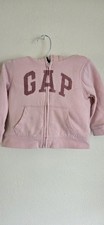 Baby Gap Pink Full Zip Hoodie. Size 2 Years