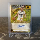 2025-26 Bowman Best Bennett Stirtz Auto /75 Iowa Hawkeyes color match BA-BZ