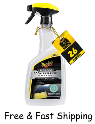#ad Meguiar#x27;s Ultimate Waterless Wash amp; Wax Spray G3626 26 oz $8.97