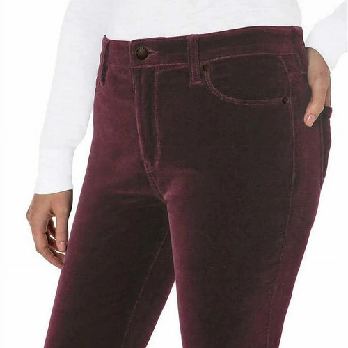 Gut getragene Damen Skinny Hose mit hohem Bund aus weichem Cord (1716714) - Bild 26 von 26
