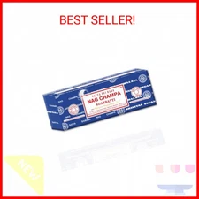 Satya Sai Baba Nag Champa Agarbatti, 250gms Hand Rolled Fine Quality Incense Sti