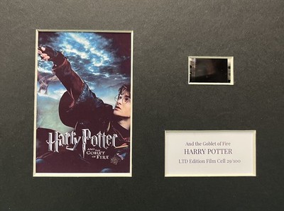 HARRY POTTER  . AND THE GOBLET OF FIRE  .   35mm Film Cell Mounted Display