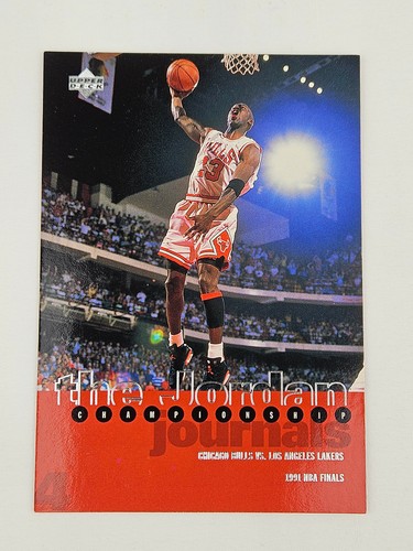 Michael Jordan 4 Basketball Cards Lot Upper Deck 1991 The Jordan Championship - Picture 9 of 10