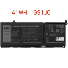41WH Genuine G91J0 Battery Dell Latitude 3320 3420 3520 Inspiron 5310 5410 5415