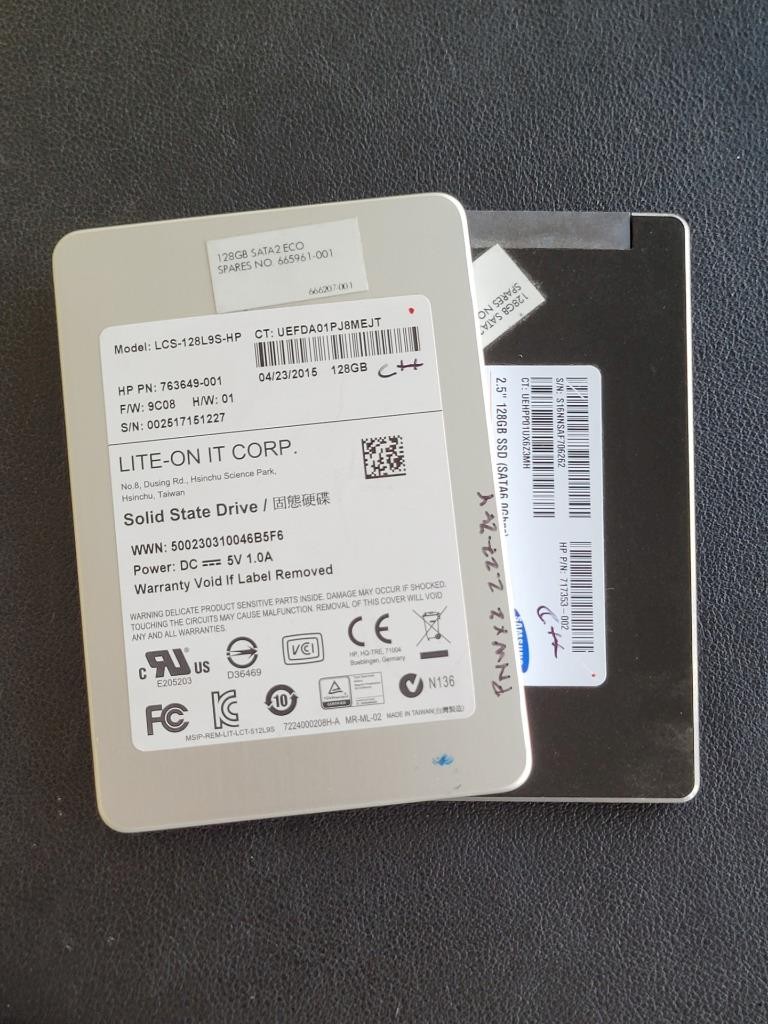 Lot of 2, 128GB 2.5