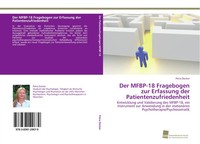 Petra Decker | Der MFBP-18 Fragebogen Zur Erfassung Der Patientenzufriedenheit