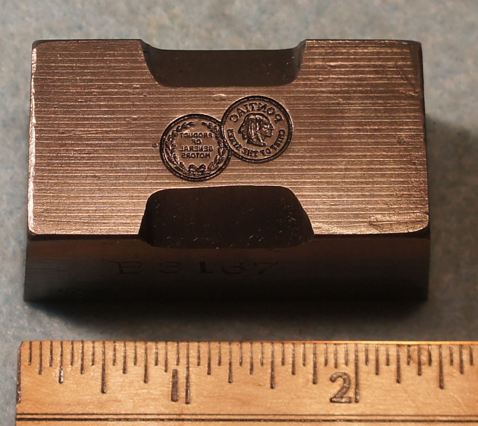 1926 PONTIAC Chief of the Sixes Pin STEEL STAMPING DIE Robbins RH527