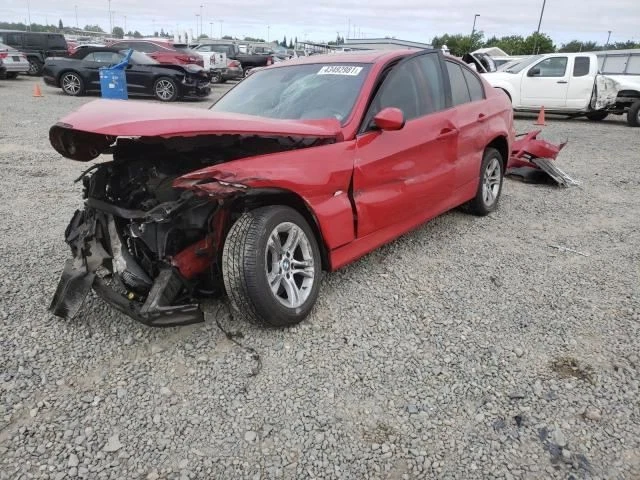 BMW 328i 328xi 335i 2007 2008 2009 2010 2011 cinturón de seguridad central trasero sedán Foto 3 de 4