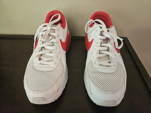 Nike Air Max Excee weiß rot Damenschuhe Turnschuhe Größe 8 CZ9373-100 - Bild 2 von 6