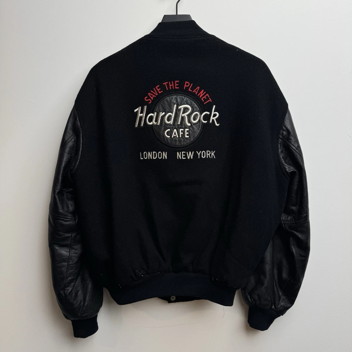 Preços baixos em Capa Externa Hard Rock Cafe jaquetas de couro