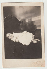 Antique photo RPPC Post Mortem Deceased baby , Wilmington Delaware