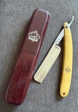 OLD VINTAGE ANTIQUE PUMA 89 STRAIGHT RAZOR IN BOX 3/4"