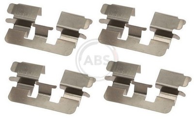A.B.S. Zubehörsatz Scheibenbremsbelag 1741Q für COROLLA TOYOTA NDE120_ NDE120R