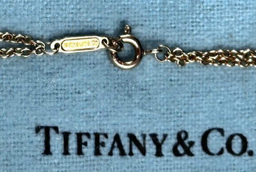Please Return To Tiffany 18K Gelbgold Herz und Schlüssel Love Armband. Nagelneu - Bild 11 von 19