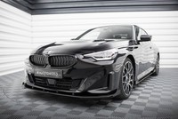 Front StoßStange Flaps Passend FüR BMW 2 Coupe G42 Schwarz Hochglanz