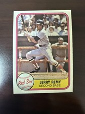 1981 Fleer #238 Jerry Remy