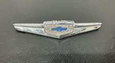 Vtg Oem Chevrolet Car Emblem 1949-50 Hood Truck Ornament Gm C2 Restore 