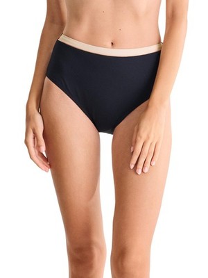 Lisca Sydney 041791 Bikini-Slip hoch Gr. 40-50 in blau, schwarz