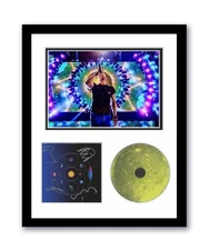 Coldplay Autograph Signed 11x14 Custom Framed CD Photo Music of the Spheres ACOA