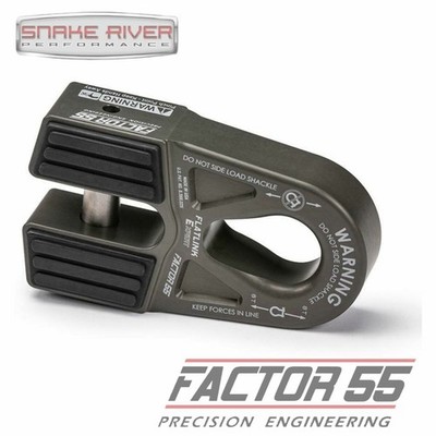 Factor 55 Grau Flatlink E Expert Closed Schäkel Halterung 16K Lbs Load 00080-06