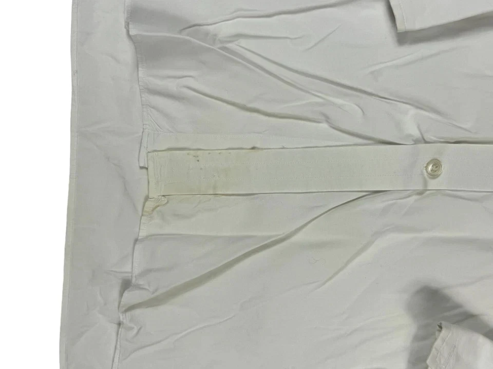 Turnbull & Asser Dress Shirt White Standard Cuff England 16 Nice. - Image 4 of 4