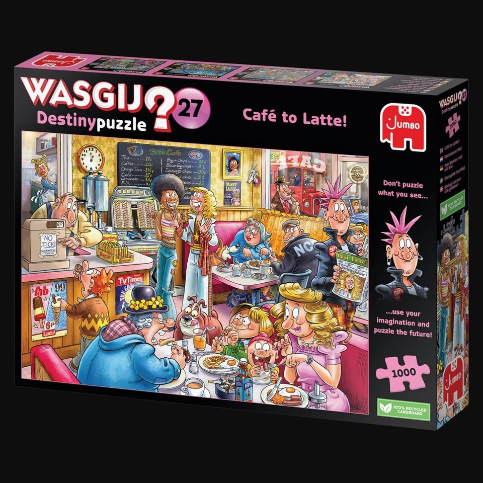 Wasgij Destiny 27 Café to Latte! 1000pcs