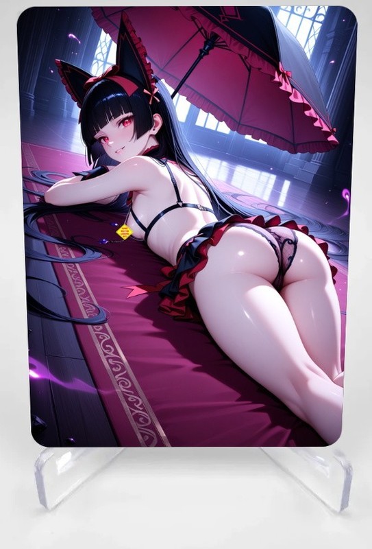 Rory Mercury Anime Waifu Card 1/1 Collectible GAT-ROR-1190