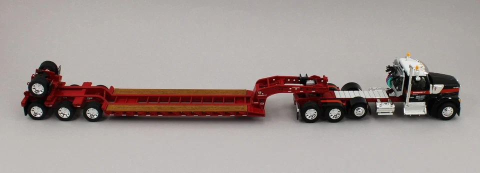 DCP 1:64 *MAMMOET* Kenworth W990 Day Cab HEAVY HAUL w/LOWBOY Trailer *NIB* - Image 3 of 4