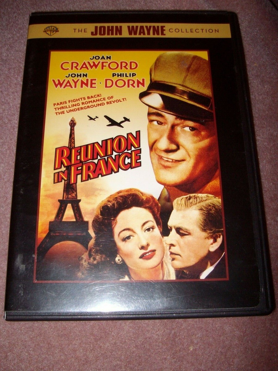Reunion in France (1942) DVD JOHN WAYNE Collection WB JOAN