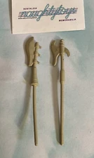 Vtg MOTU Castle Grayskull HALBERD Axe, Scythe Masters of the Universe He-Man Lot