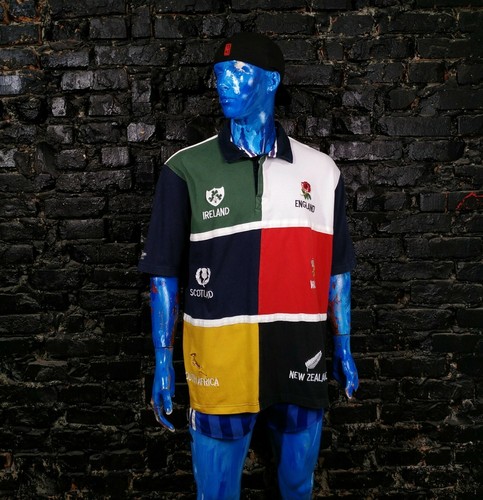 6 Six Nations Jersey Rugby Polo Shirt 