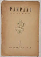 Pampano N° 1, Mendoza, 1943. Abelardo Vázquez, José Tudela, Enrique Ramponi, etc