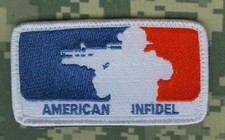 US WAR on TERROR ARMED FORCES SANDBOX DEPLOYMENT AMERICAN INFIDEL vêlkrö ENSIGN