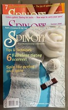 Spin Off Handspinning Magazine 3 Issues 2006 Coopworth Nova Scotia Sheep Puppets