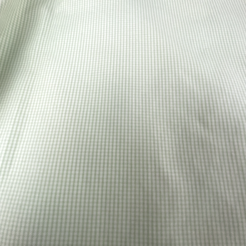 Roundtree Yorke Shirt Gold Label Green Check Dress 16 1/2 34 Non-Iron Pinpoint - Picture 8 of 11