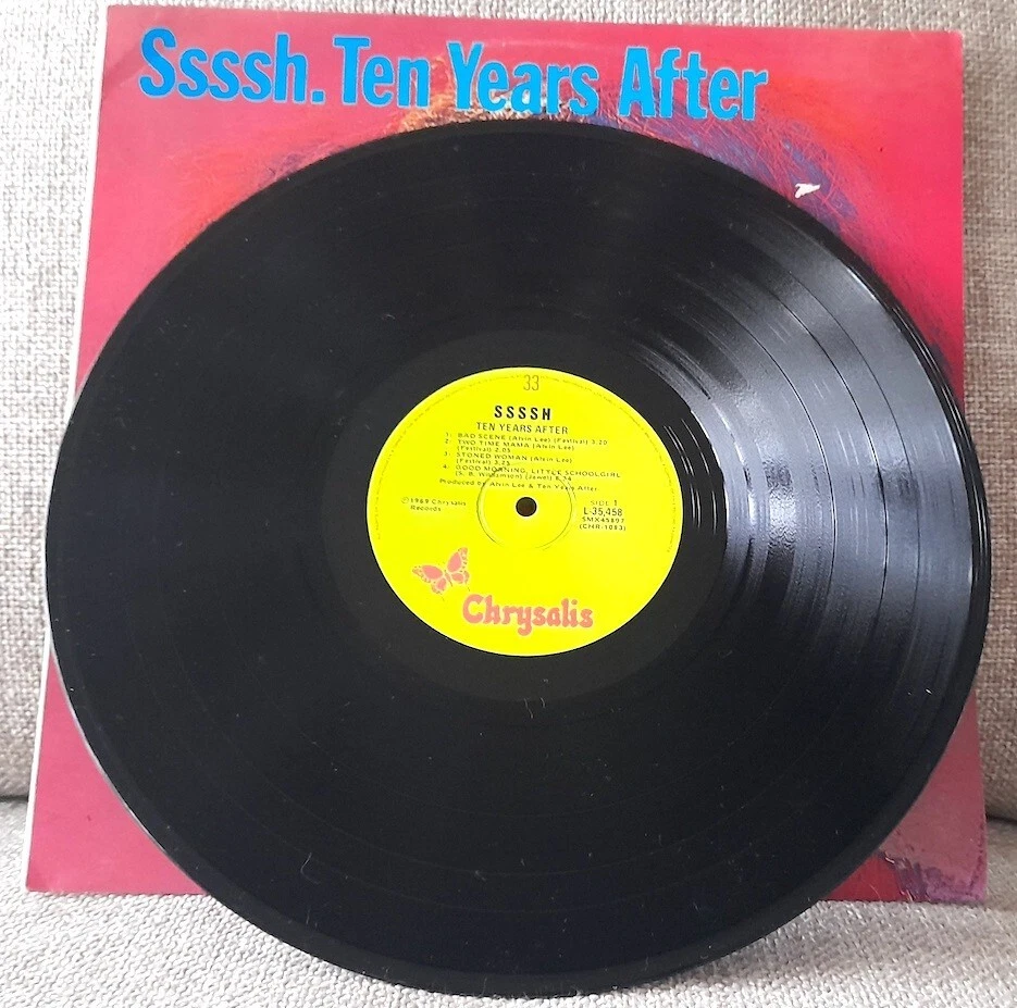 Ten Years After 'SSSSH' LP  (1969)  NM-/EX+ (Alvin Lee) - Image 4 of 4