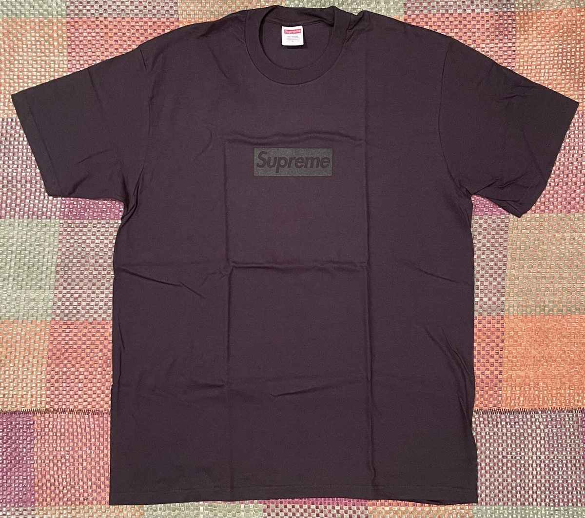 Supreme Tonal Box Logo Tee Black Men's - SS23 - US