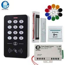 Hands Door Access Control System Kit Magnetic Lock Strike Door Locks for Home
