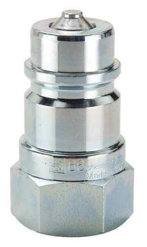 Nipplo accoppiatore idraulico, 1/4-18,1/4 pollici. Corpo,Acciaio PARKER 6602-4-4 SPEDIZIONE GRATUITA - Foto 1 di 1