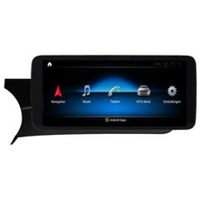 Android 12 Display f Mercedes Benz C W204 NTG 4 4.x Bluetooth USB Navi 10,25"