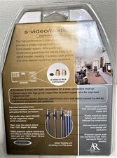 New Sealed Acoustic Research AP064, 6ft. S-Video/Audio Cable