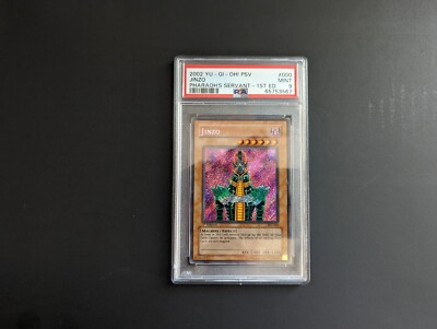 2002 Yu-Gi-Oh! JINZO Pharaoh's Servant - 1st Edition #PSV-000 PSA