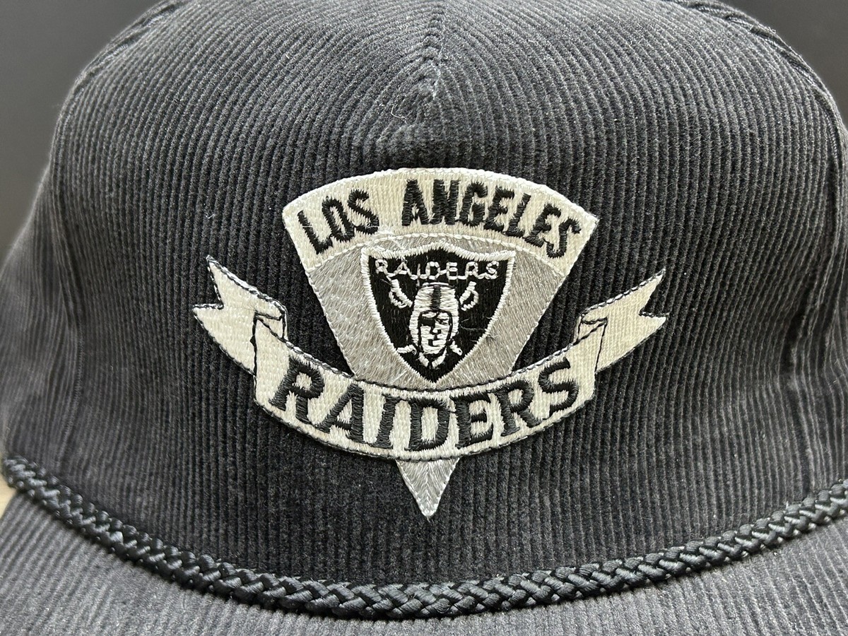 Los Angeles Raiders コーデュロイキャップ 80's sportcap ''LOS ANGELES RAIDERS WORLD CHAMPIONS