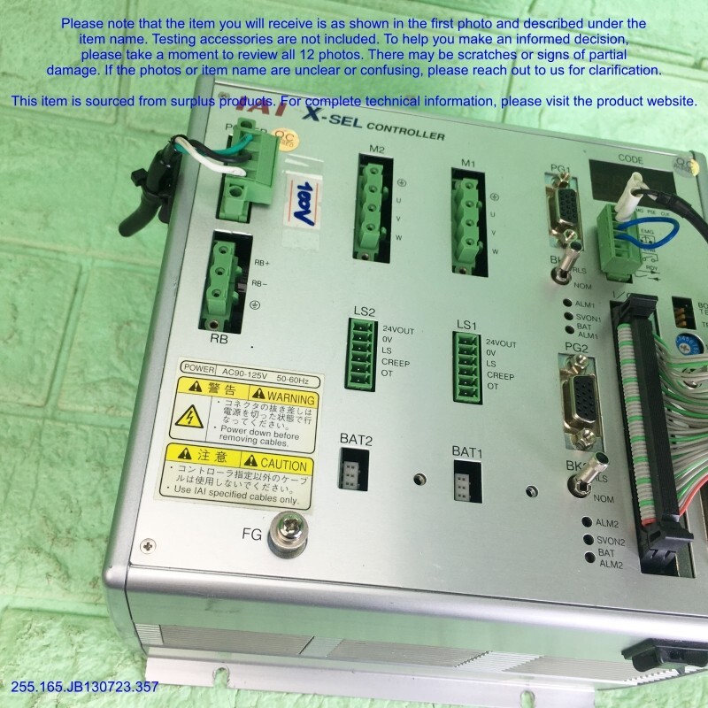 IAI X-SEL-JI-2-30 20-1, Controller as photo, sn:4246 DHLtoUS IAI X-SEL-JI-2-30 20-1, Controller as photo, sn:4246 DHLtoUS