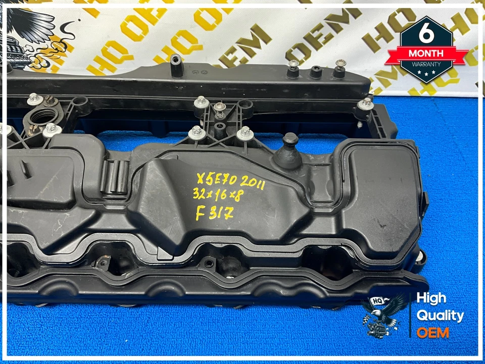 BMW X5 2011-2018 3,5 L N55 cubierta de válvula de motor OEM Foto 3 de 4