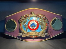 WBO World Boxing Organization Super Boxing Championship Belt Custom Made Adult