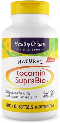 Healthy Origins - Natural Tocomin SupraBio 50 mg. - 150 Softgels
