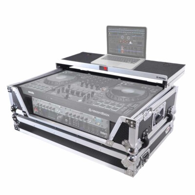 ProX XS-FLX102U WLT 2U Road Case for DDJ-FLX10 or DDJ-GRV6 with Shelf & Wheel...