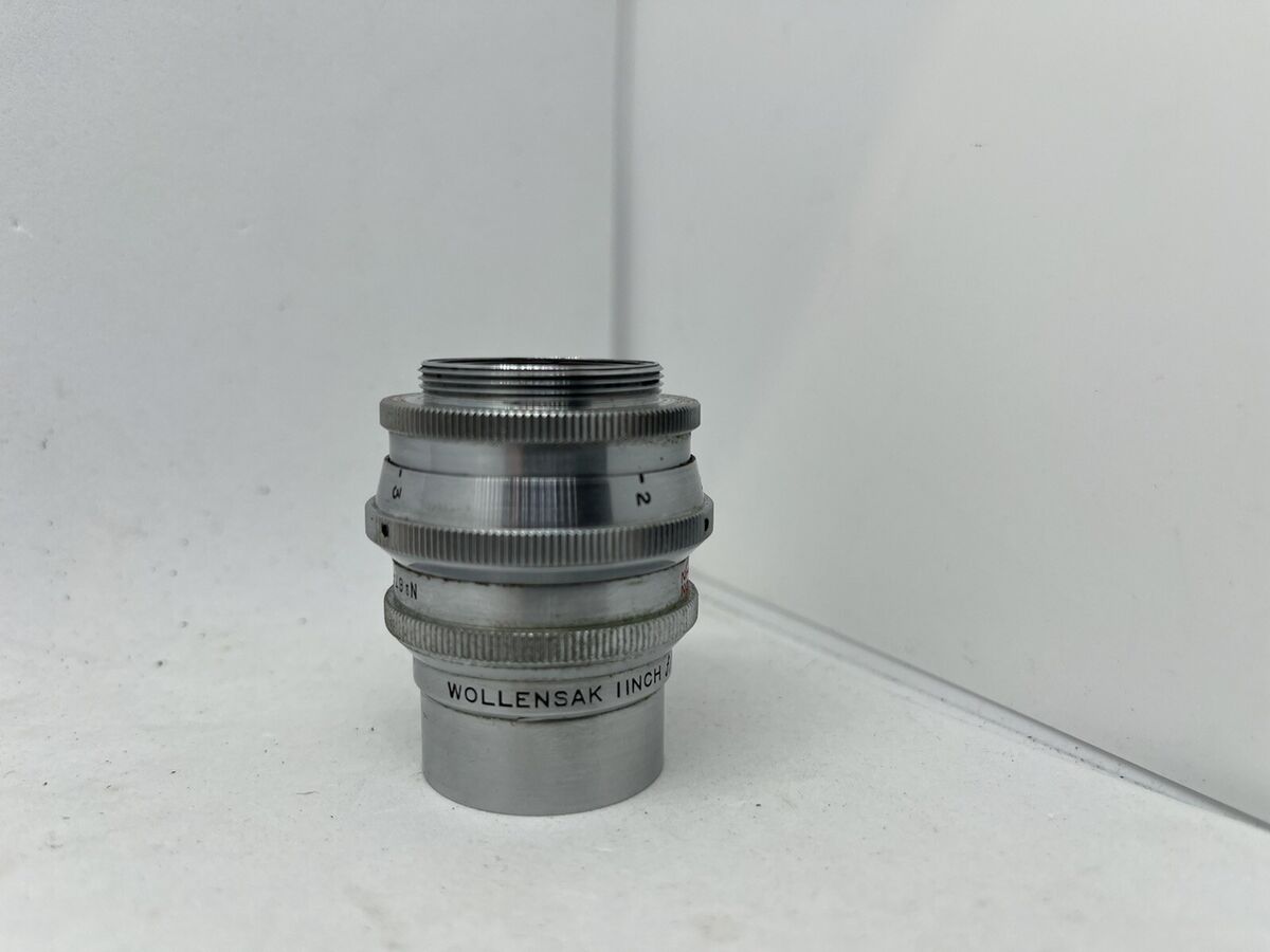 Wollensak 1 Inch (25mm) F/1.9 Cine Raptar Lens - C mount | eBay Wollensak 1 Inch (25mm) F/1.9 Cine Raptar Lens - C mount | eBay